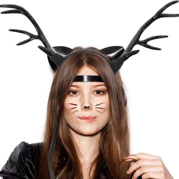 Christmas Reindeer Antler Headband Women Costume Party Festival Accessory main image 5